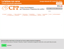 Tablet Screenshot of cppp.it